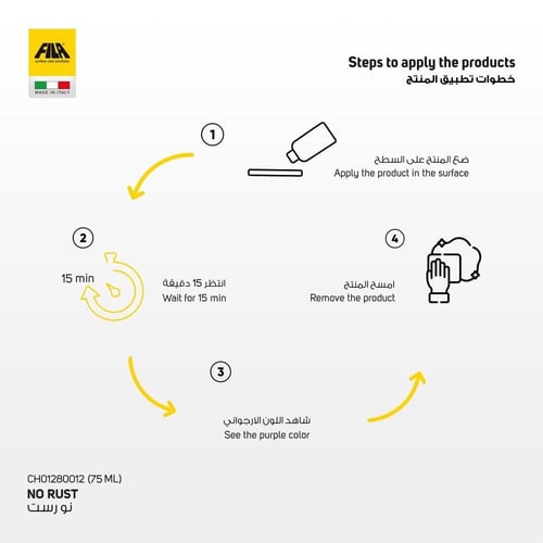نو رست - لإزالة الصدأ