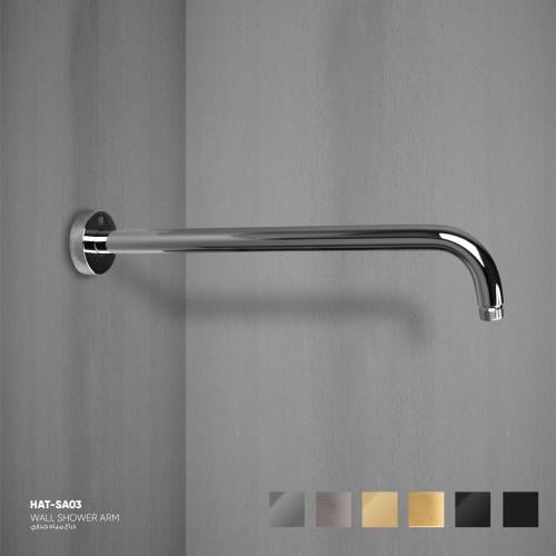 ذراع دش مطري جداري دائري SA03