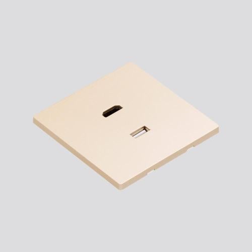 غطاء مقبس يو اس بي + مقبس اتش دي ام أي