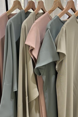 فستان وردي D1