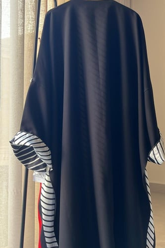 بشت من قماش الكريب والحرير الهندي/تفصيل يرجى كتابة...