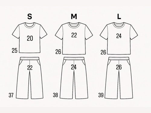طقم من قطعتين متوفر بعدة ألوان
