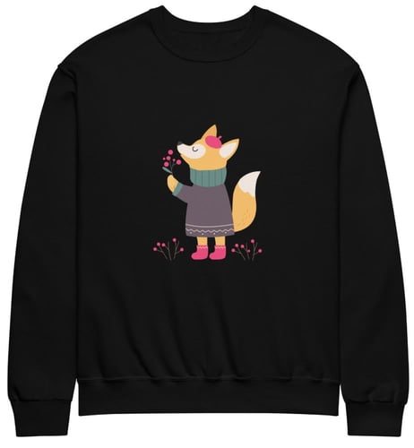 بلوزة برقبة دائرية