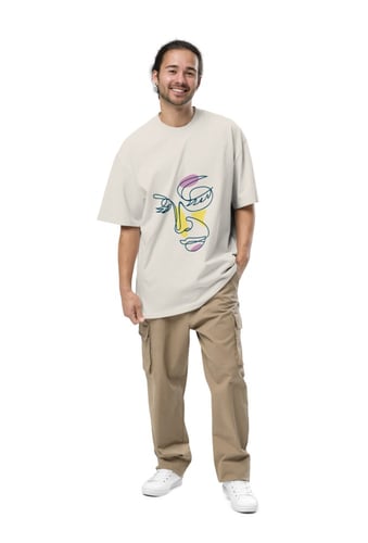 تي شيرت أوفر سايز للجنسين