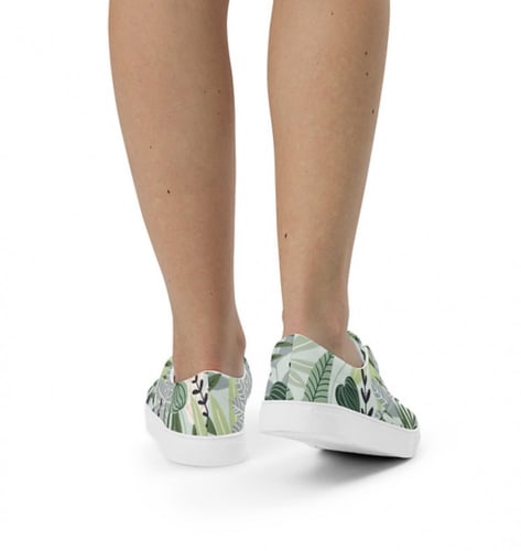 شوز نسائي من الدانتيل