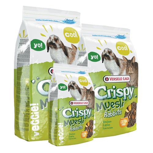 فيرسل لاقا كرسبي ميوسلي غذاء كامل للأرانب
