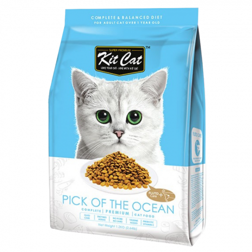 كت كات طعام جاف للقطط اختيار المحيط للعناية بالمسا...