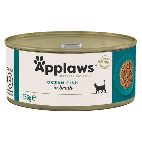 Applaws Wet Cat Food Ocean Fish in Gravy 156g