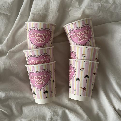 اكواب ورقية ( 6 اكواب )