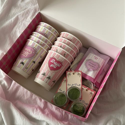بوكس توزيعات العيد ماتشا وقهوة