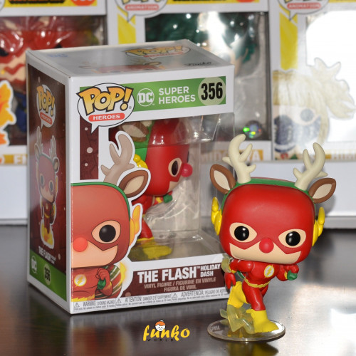 POP Heroes: DC Holiday- Rudolph Flash