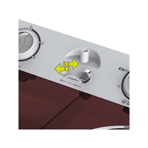 غسالة جنرال سوبريم , نصف أوتوماتيك حوضين ,8 كجم ,ا...