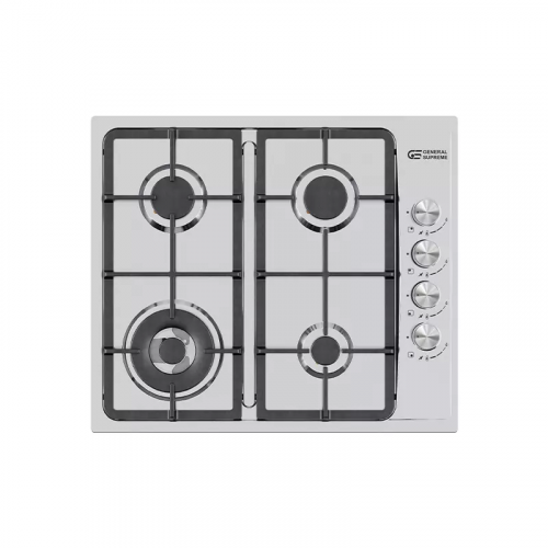 سطح غاز جنرال سوبريم مدمج 4000 واط 4 عيون ستانلس ا...
