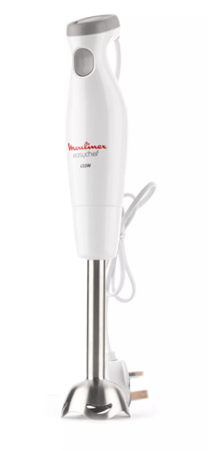 مولينيكس خلاط يدوي، 450 واط، سرعتين، 800 مل، ابيض