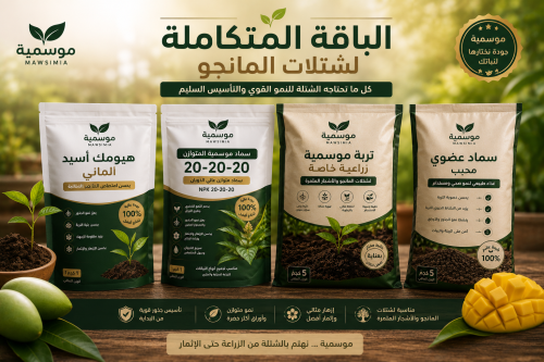 الباقة المتكاملة لشتلات المانجو