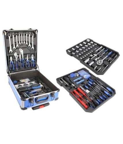 شنطة العدة متكامله 187 قطعه مفاتيح عادي