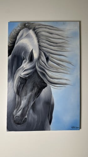 لوحة الخيل