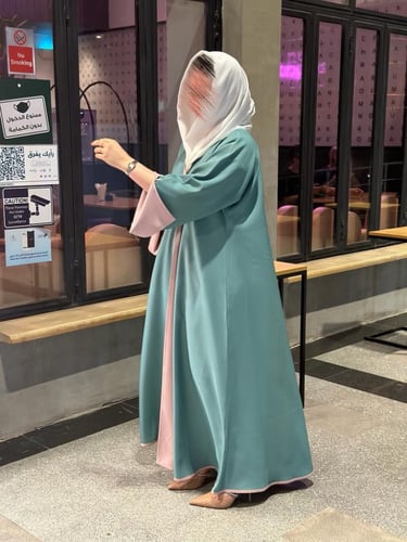 # 367 عباية دبل فيس