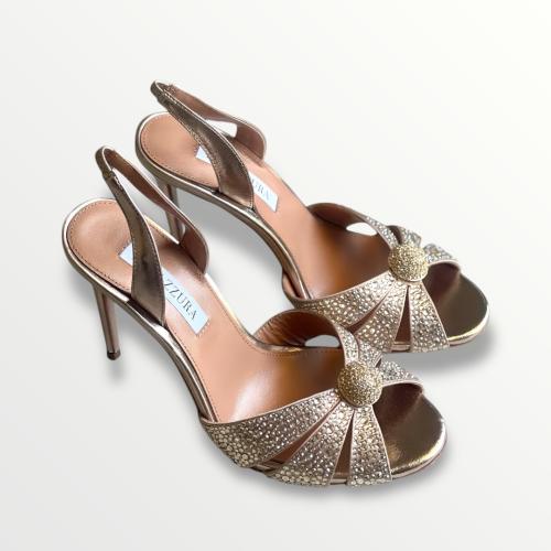 Italian heel from Aquazzura, master quality