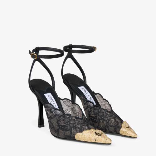 Lace heel from Jimmy Choo (Jimmy Choo) master quality