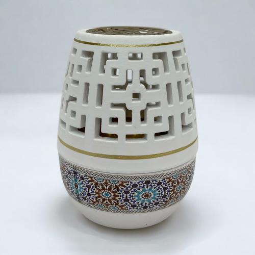 عود و مبخره - ابيض