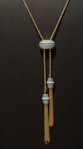 سبحة تصميم ذهب سماوي