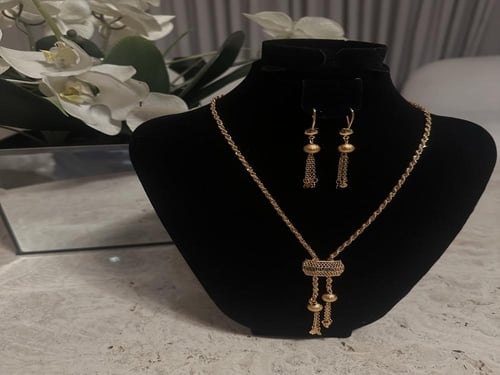 سبحة ناعمة تصميم ذهب