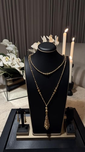 سبحة دوريكا فخمة مع عقد وحلق