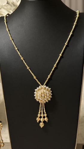 سبحة دوريكا مع اللؤلؤ مع حلق فقط