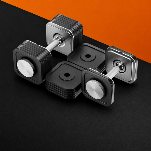 طقم دمبل أوزان حديد قابل للتعديل IRONMASTER QUICK LOCK – من 4 إلى 24 كجم