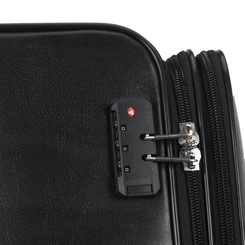 طقم شنط سفر جلد فاخر 5 قطع بتصميم أنيق وعالي الجود...