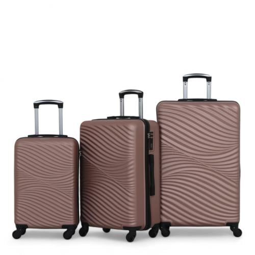 طقم شنط مميز مكون من 3 قطع -كفرات دواره 360 درجه -...