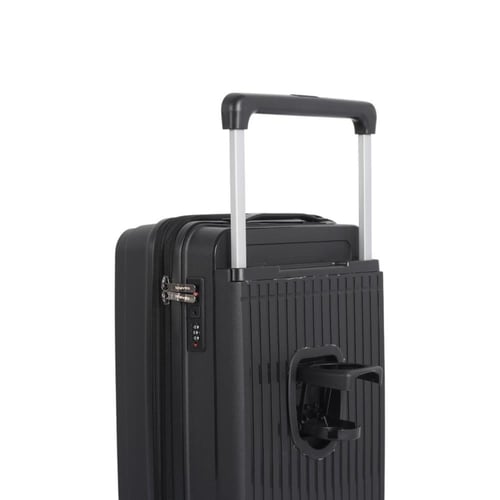 طقم حقائب سفر فاخرة ومتكاملة - 3 قطع من البولي برو...