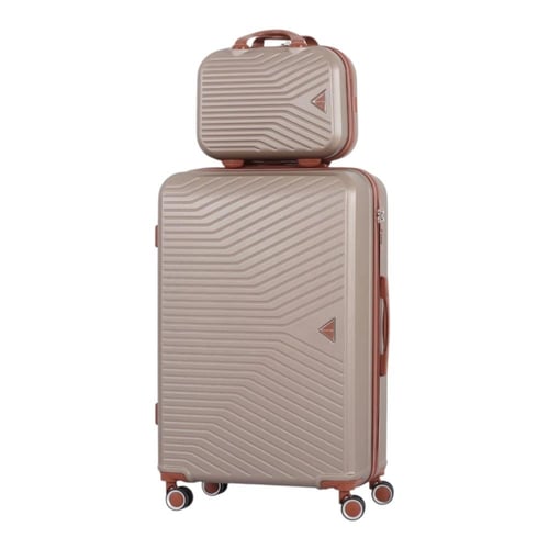 طقم حقائب سفر دبش عروسة - مكون من 7 قطع يشمل 5 شنط...