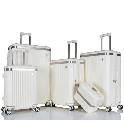 مجموعة حقائب سفر مكونه من5 قطع بخامة PC عالية الجو...