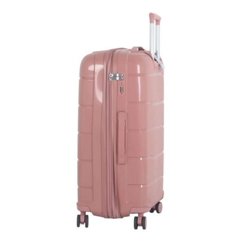 طقم حقائب سفر - مكون من 3 قطع - مصنوع من البولي بر...