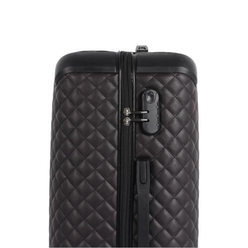 طقم حقائب سفر فاخرة ومحصنة - 5 قطع (3 ترولي + 2 حق...