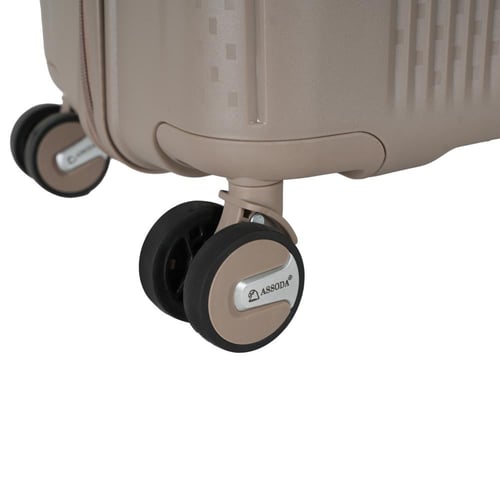 طقم حقائب سفر ودبش 4 قطع ضد الكسر مصنوع من خامة ال...