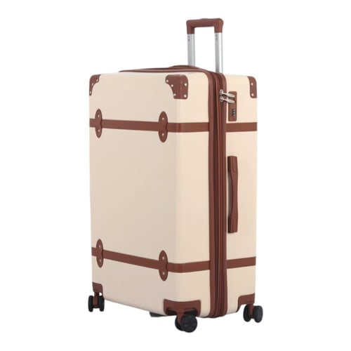 طقم حقائب سفر كلاسيكي فاخر - 4 قطع - مصمم ليجمع بي...