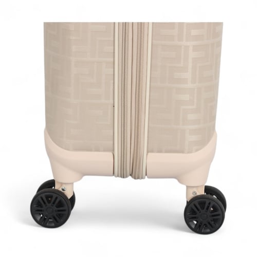 شنطة سفر فاخرة من البولي بروبلين – مغطاة بجلد أنيق...