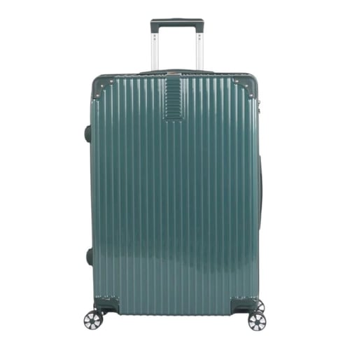 طقم حقائب سفر صلبة بتصميم الألومنيوم الأنيق - 3 قط...