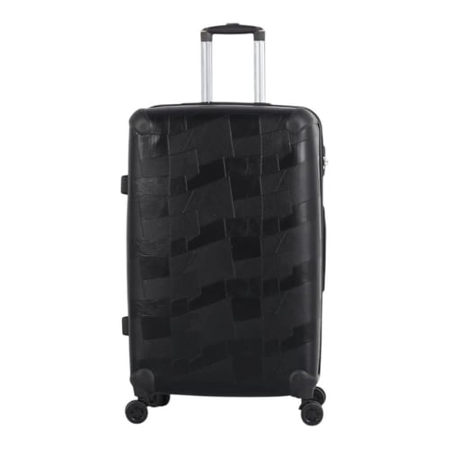 طقم حقائب سفر فاخرة ومحصنة - 4 قطع (3 ترولي + 1 حق...