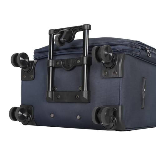 طقم شنط سفر قماش جودة عالية ب5 عجلات مكون من 3 قطع