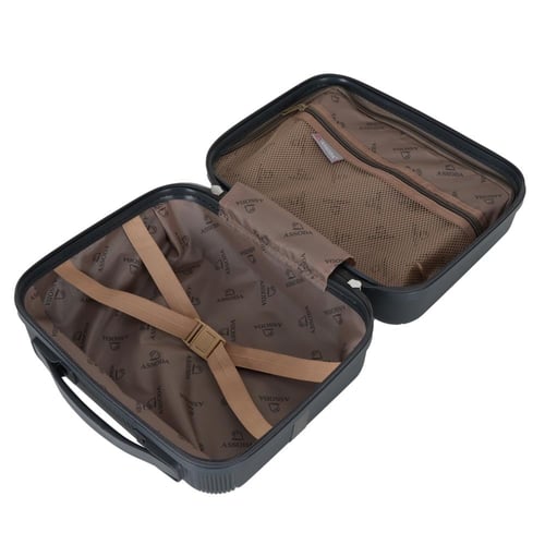 طقم حقائب سفر ودبش 4 قطع ضد الكسر مصنوع من خامة ال...