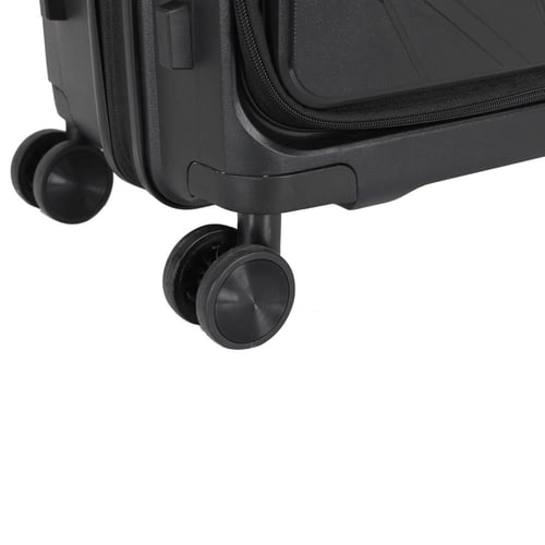 طقم شنط سفر عصري من 3 قطع سعة كبيرة فتحة امامية قا...