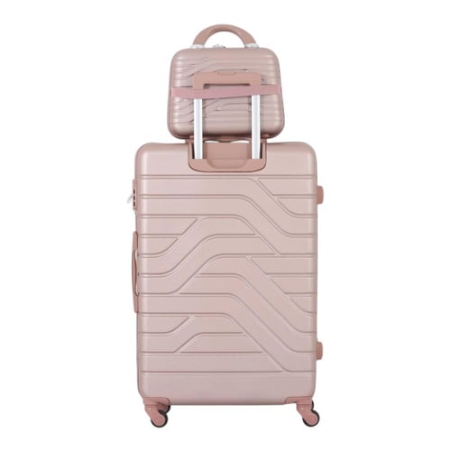 طقم حقائب سفر من 4 قطع - بكفرات دوارة360 درجة - وق...