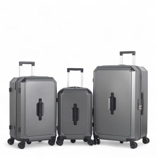 طقم حقائب سفر فاخرة ومتينة (3 قطع) - تصميم مبتكر و...