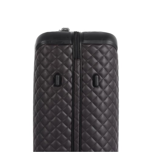 طقم حقائب سفر فاخرة ومحصنة - 5 قطع (3 ترولي + 2 حق...