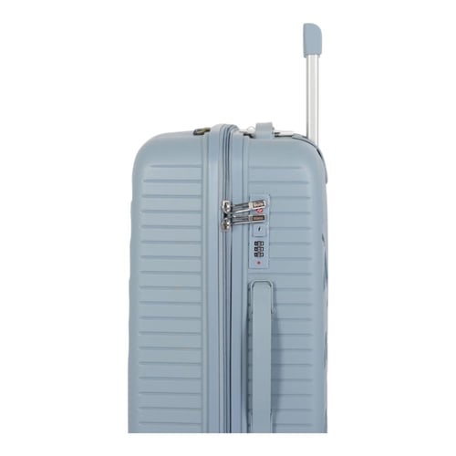 طقم حقائب سفر (4 قطع) بتصميم ماسي أنيق وضد الكسر -...