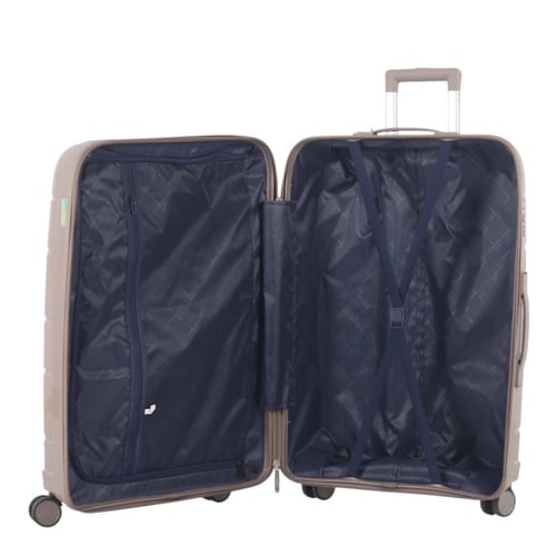 طقم حقائب سفر - مكون من 3 قطع - مصنوع من البولي بر...